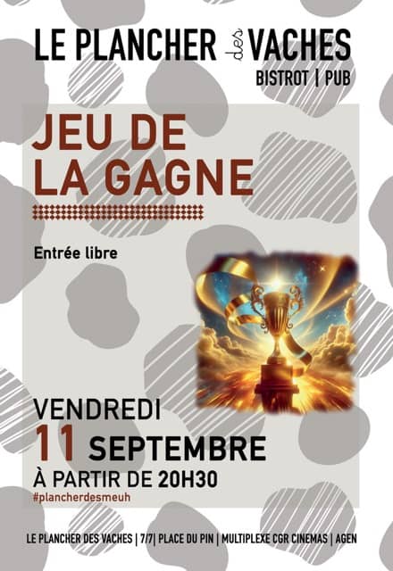 Illustration de l'événement : JEU DE LA GAGNE