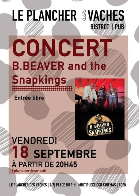Illustration de l'événement : B.Beaver and the snapkings