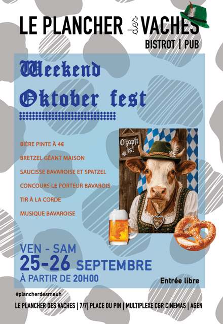 Illustration de l'événement : Week-end Oktober Fest