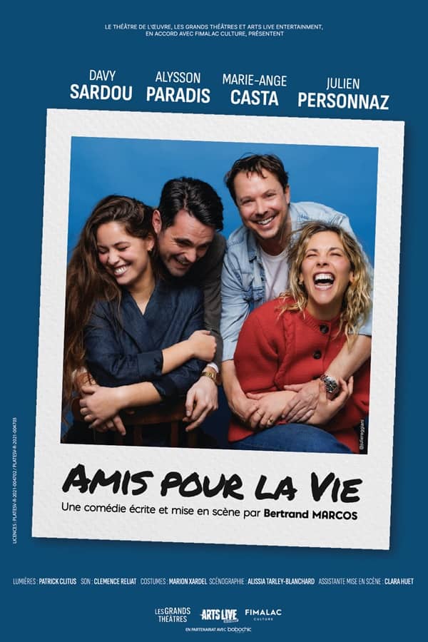 Illustration de l'événement : Comédie "Amis pour la vie"