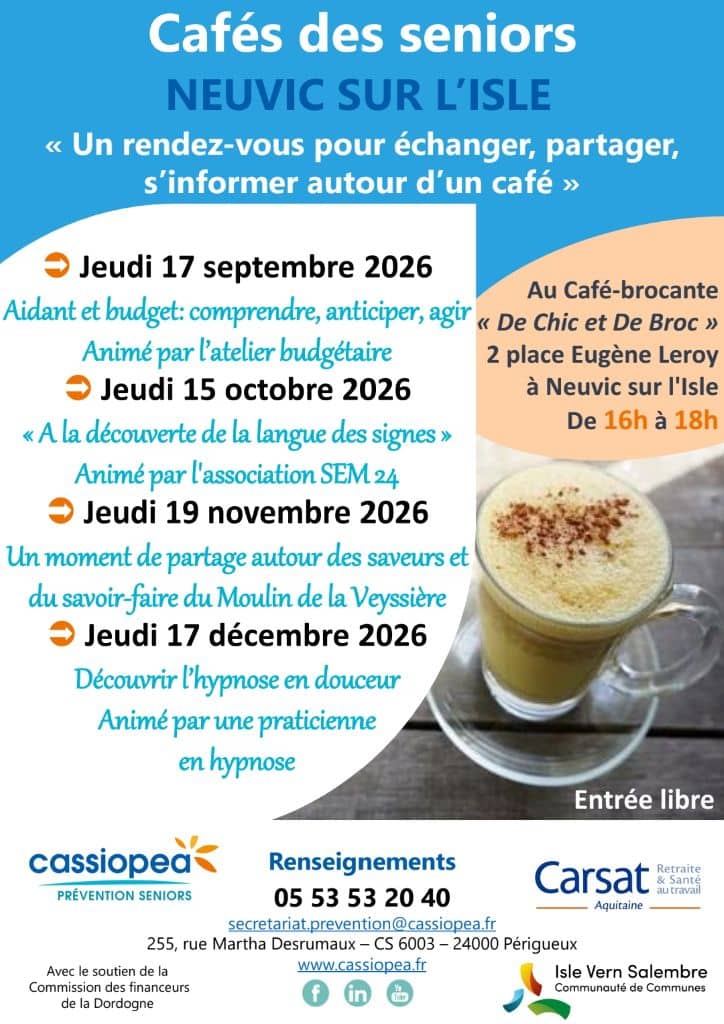Illustration de l'événement : Café des séniors