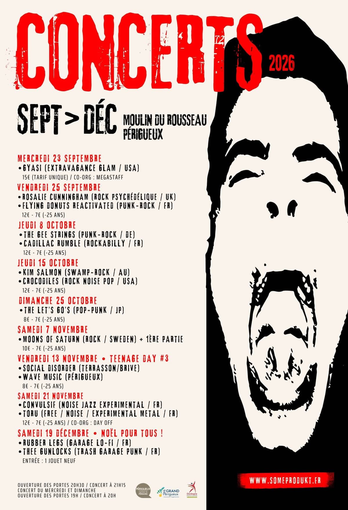 Illustration de l'événement : Some Produkt - Concerts de Rosalie Cunningham et Flying Donuts Reactivated