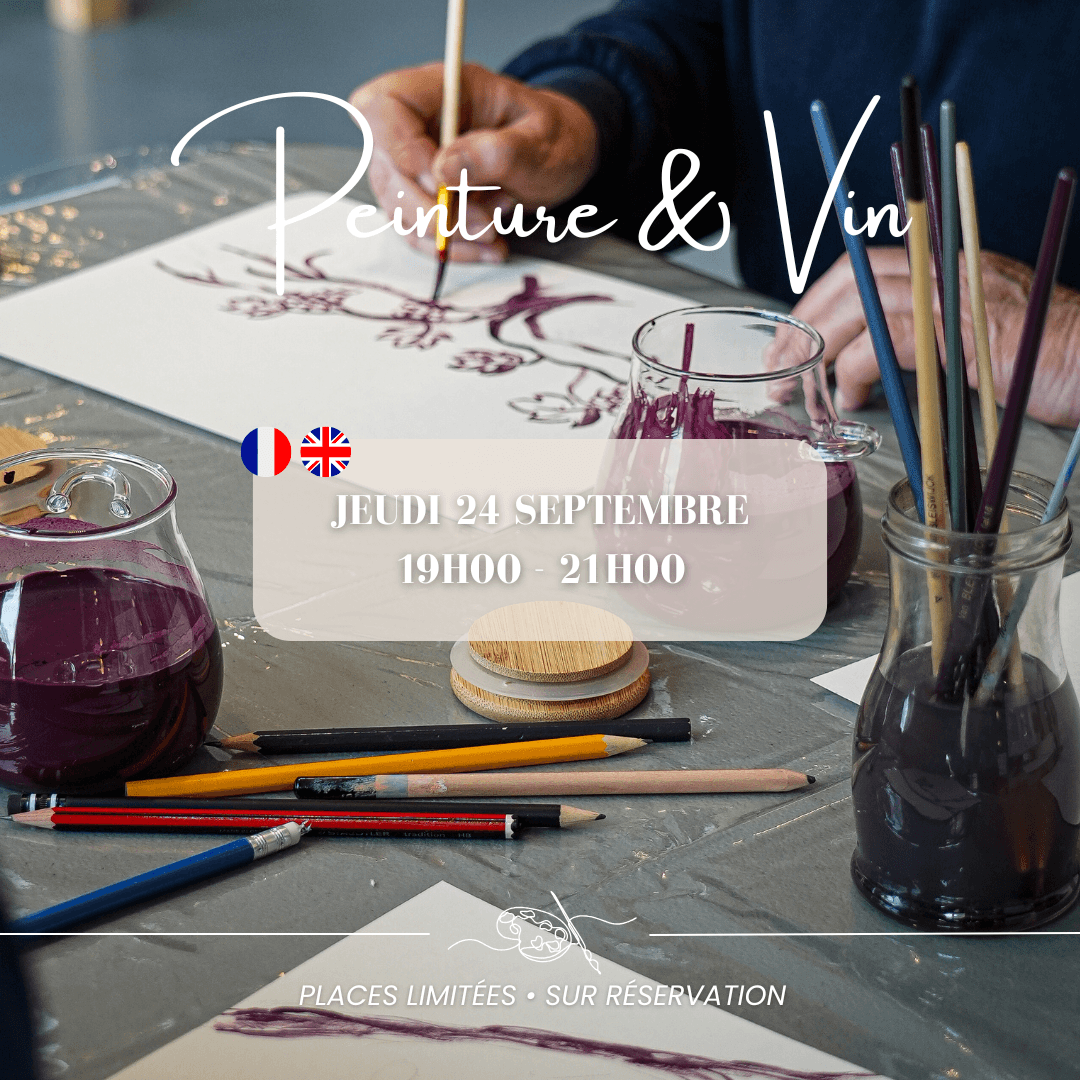 Illustration de l'événement : Peinture lie de vin au Château Larose-Trintaudon