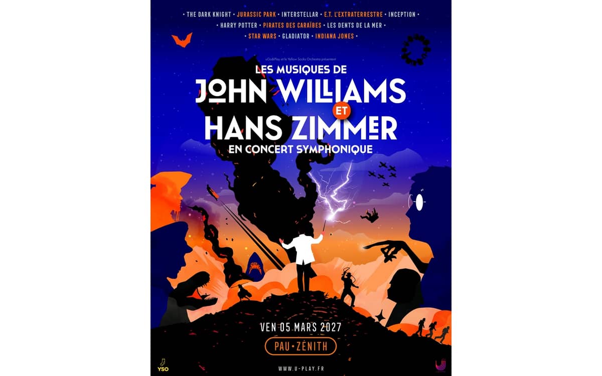 Illustration de l'événement : LES MUSIQUES DE JOHN WILLIAMS ET HANS ZIMMER EN CONCERT SYMPHONIQUE
