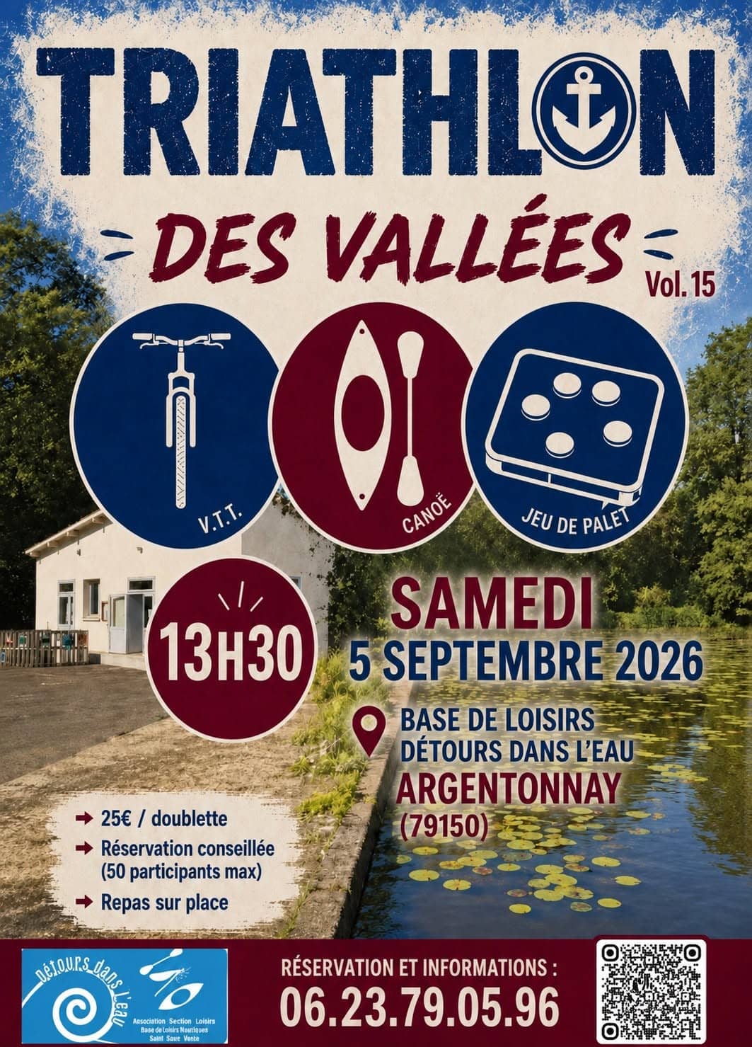 Illustration de l'événement : Triathlon des Vallées
