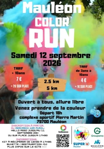 Illustration de l'événement : Mauléon Colour Run