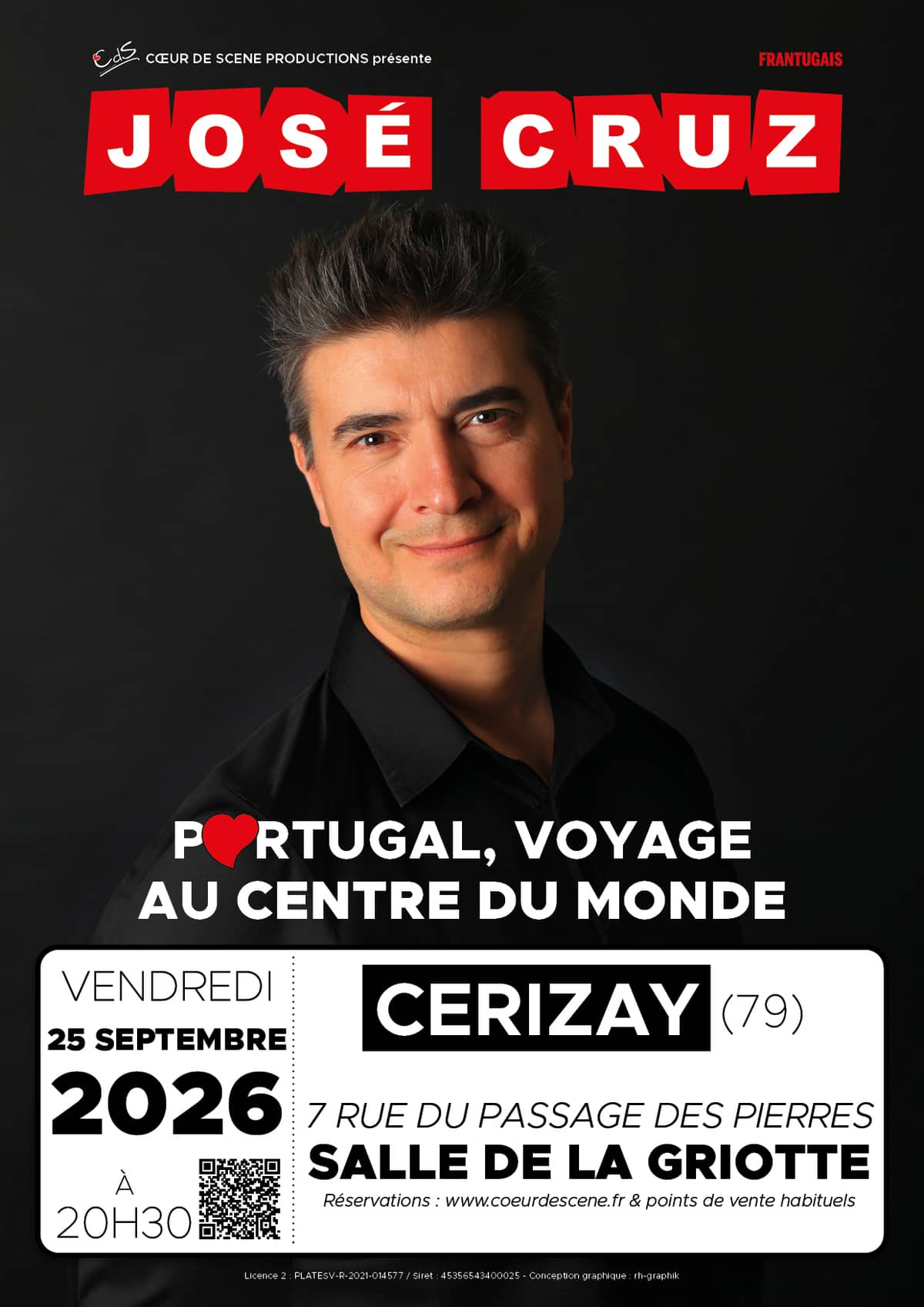 Illustration de l'événement : Spectacle - José Cruz