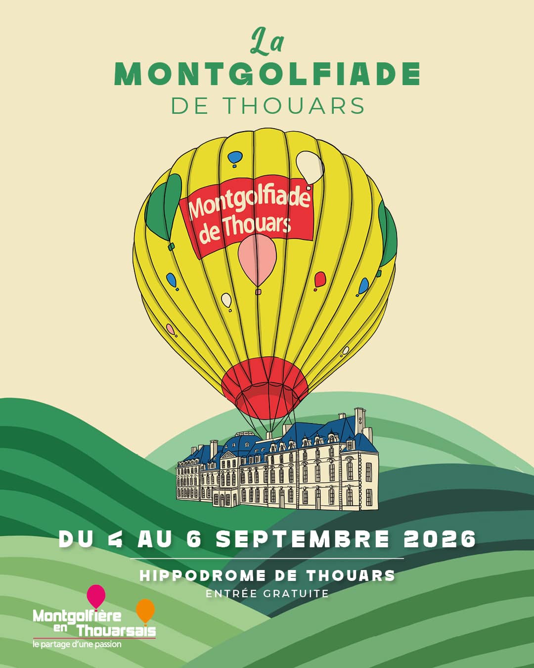 Illustration de l'événement : La Montgolfiade de Thouars