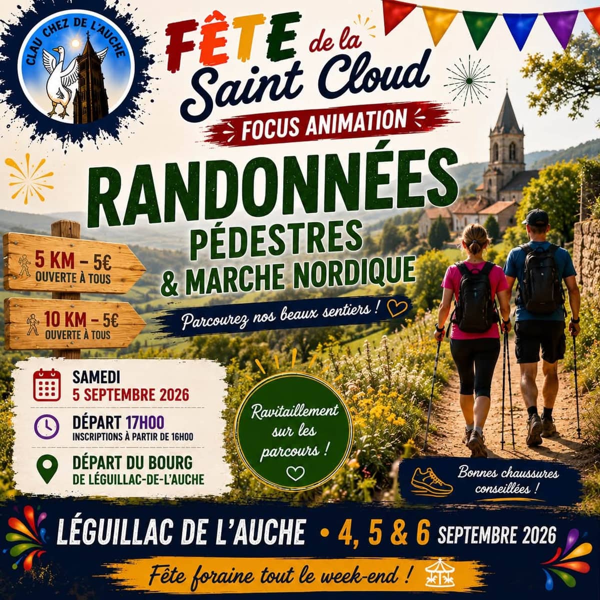 Illustration de l'événement : Fête de la St Cloud - Randonnées