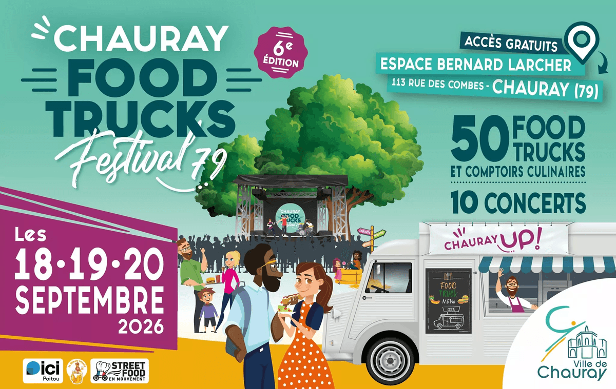 Illustration de l'événement : Chauray Foodtrucks Festival