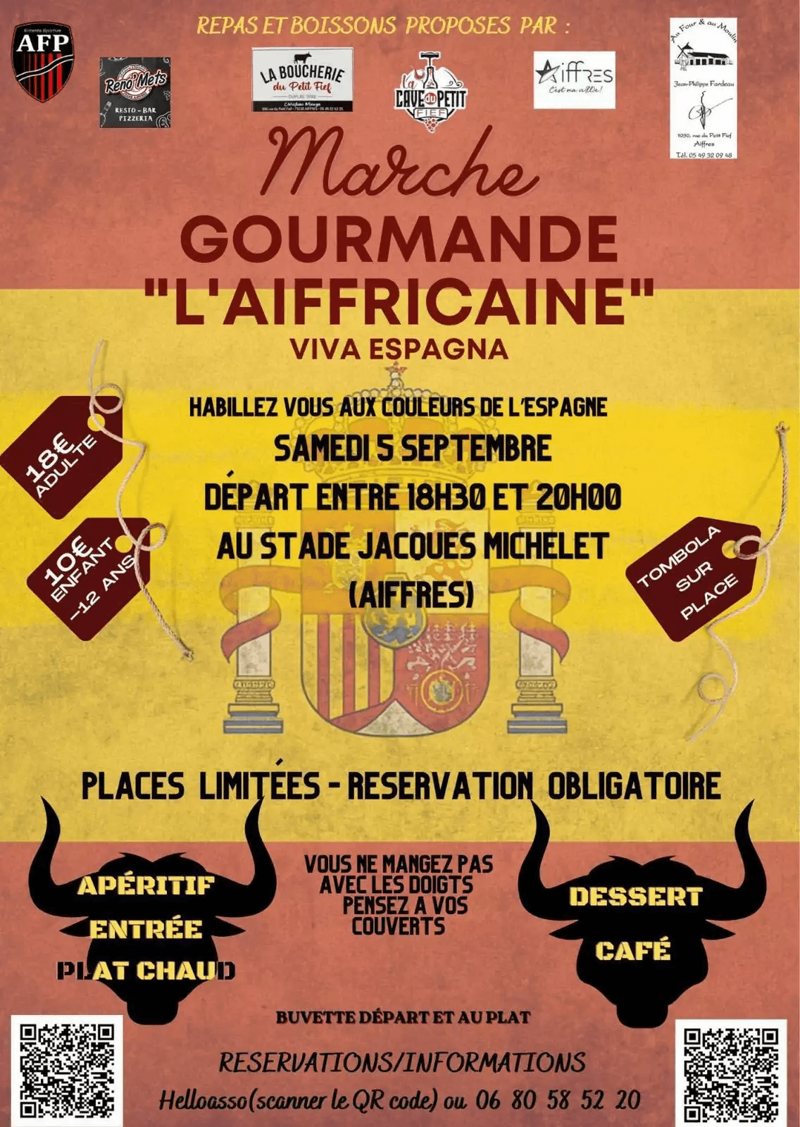 Illustration de l'événement : Marche Gourmande L’Aiffricaine à Aiffres