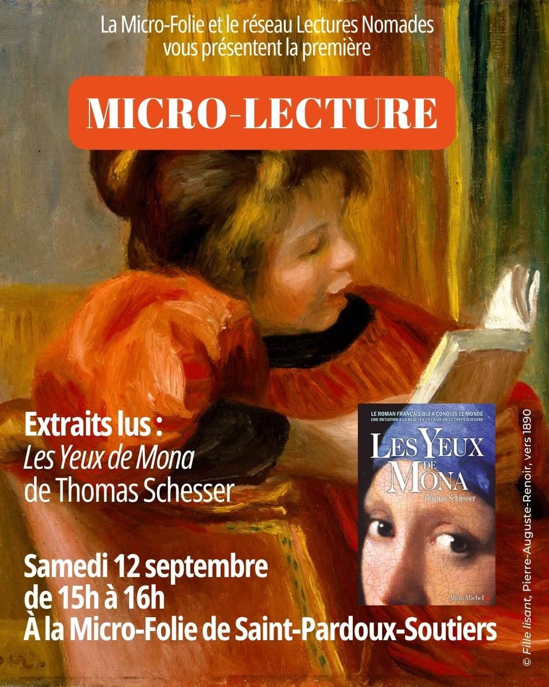 Illustration de l'événement : Micro-lecture