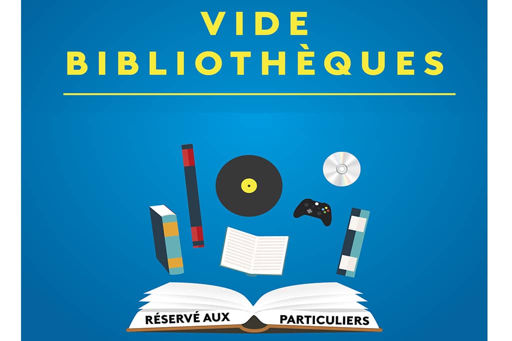 Illustration de l'événement : Vide bibiothèques