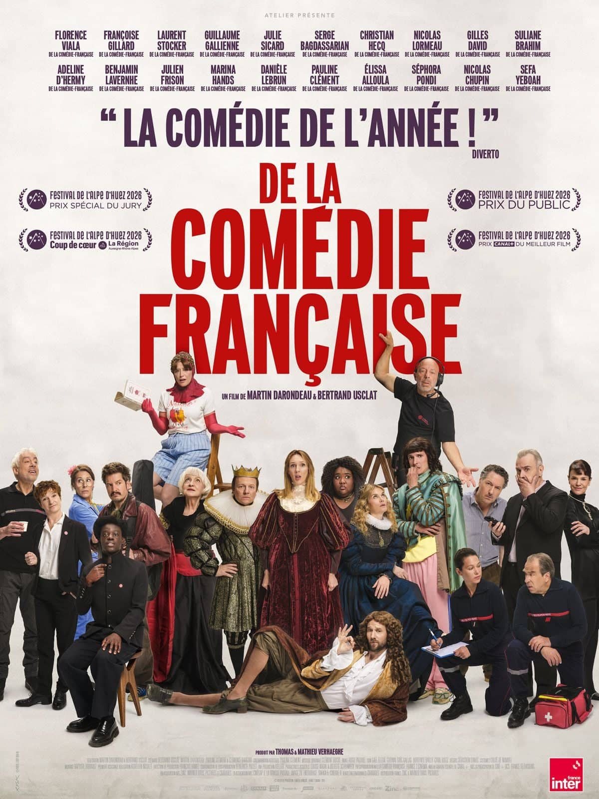 Illustration de l'événement : Cinéma : De la Comédie-Française