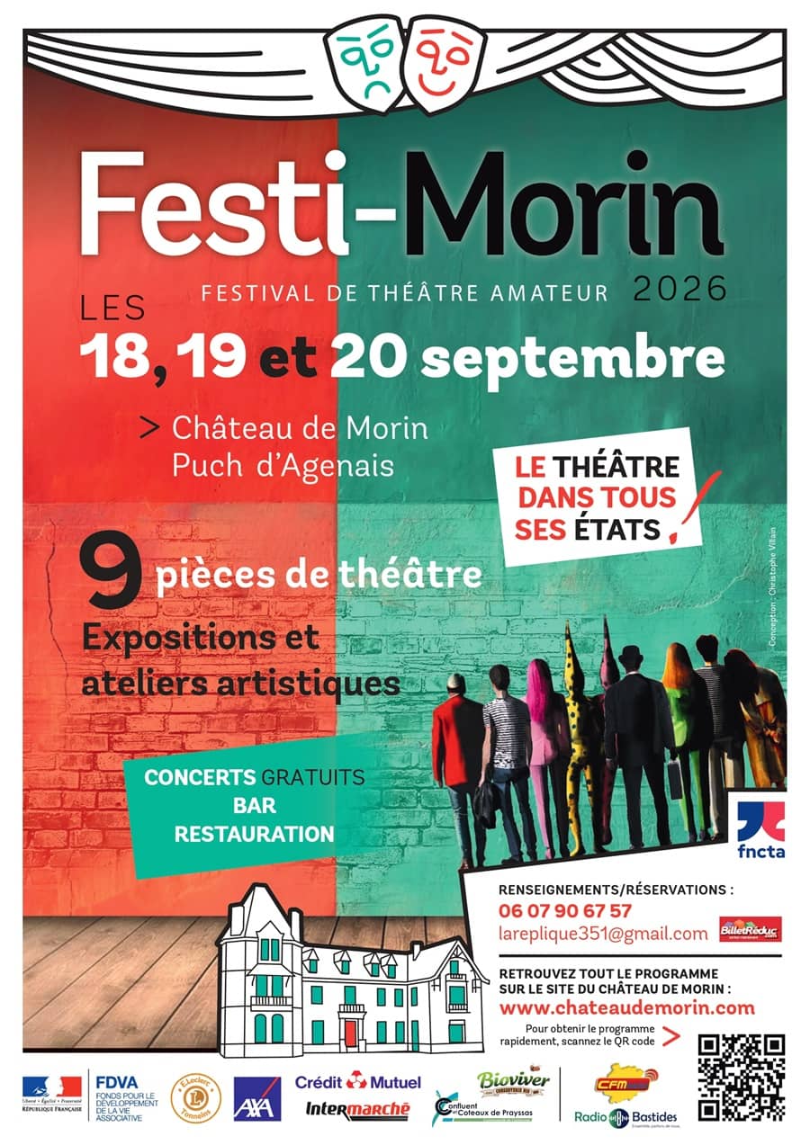 Illustration de l'événement : Festival de théâtre amateur FESTI-MORIN