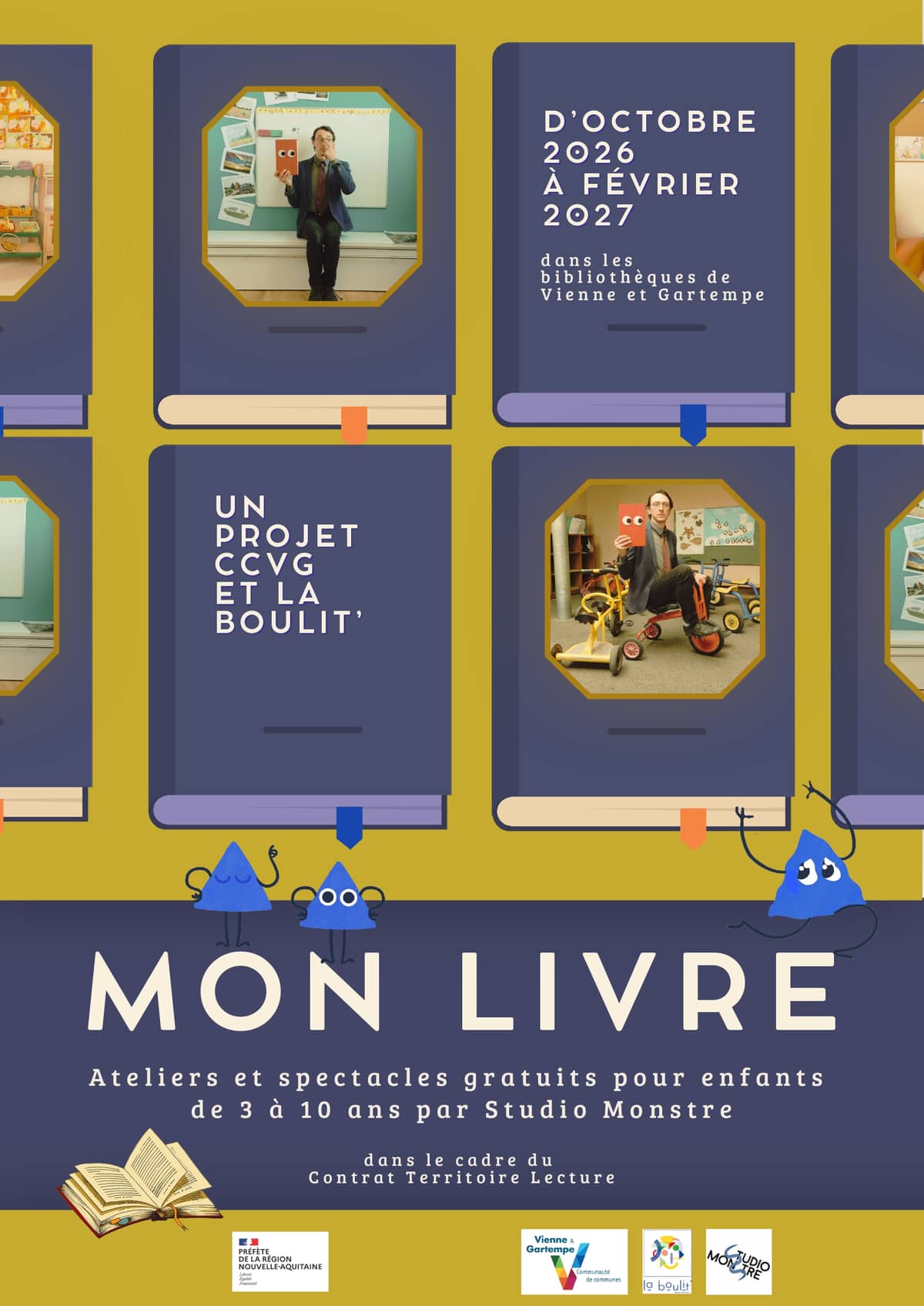 Illustration de l'événement : Atelier de médiation "Mon Livre'