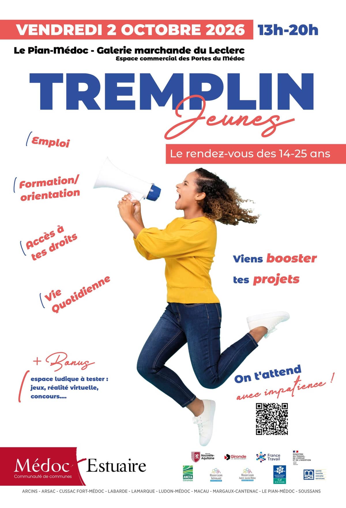 Illustration de l'événement : Tremplin Jeunes, le RDV des 14-25 ans