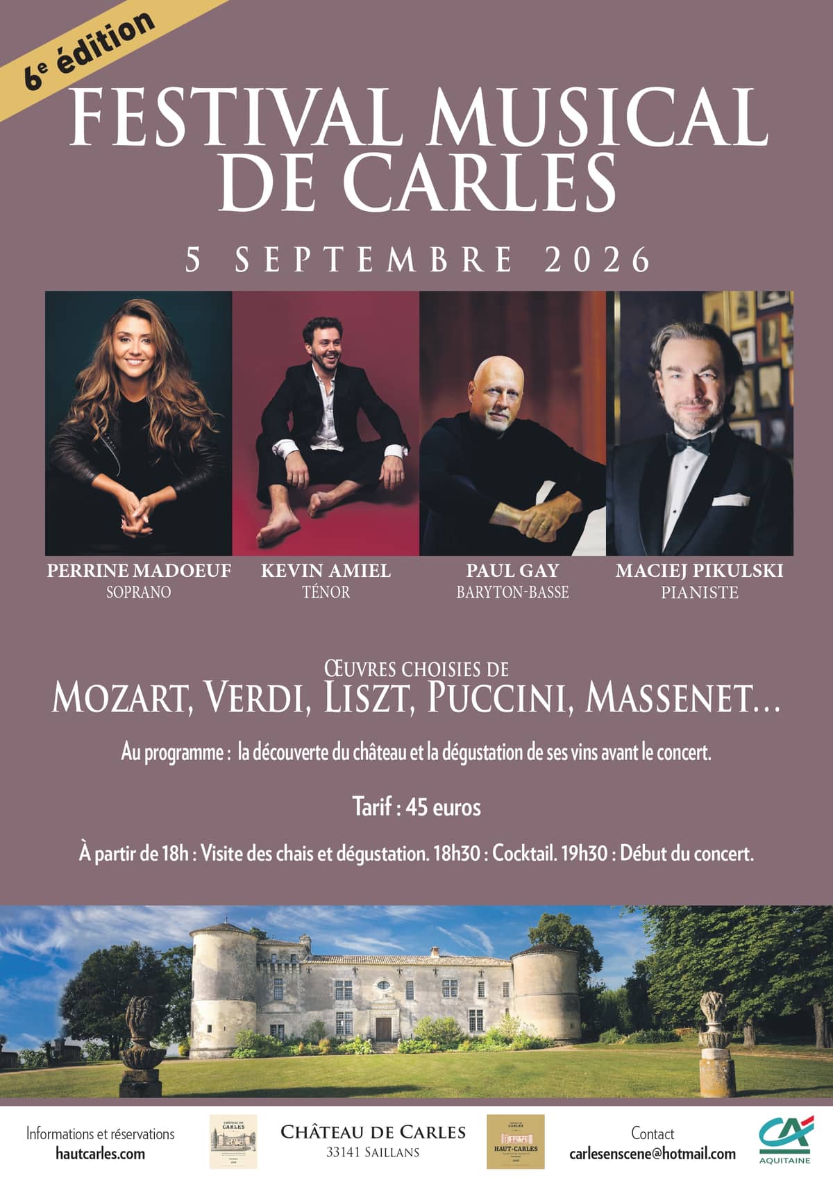 Illustration de l'événement : Festival musical de Carles