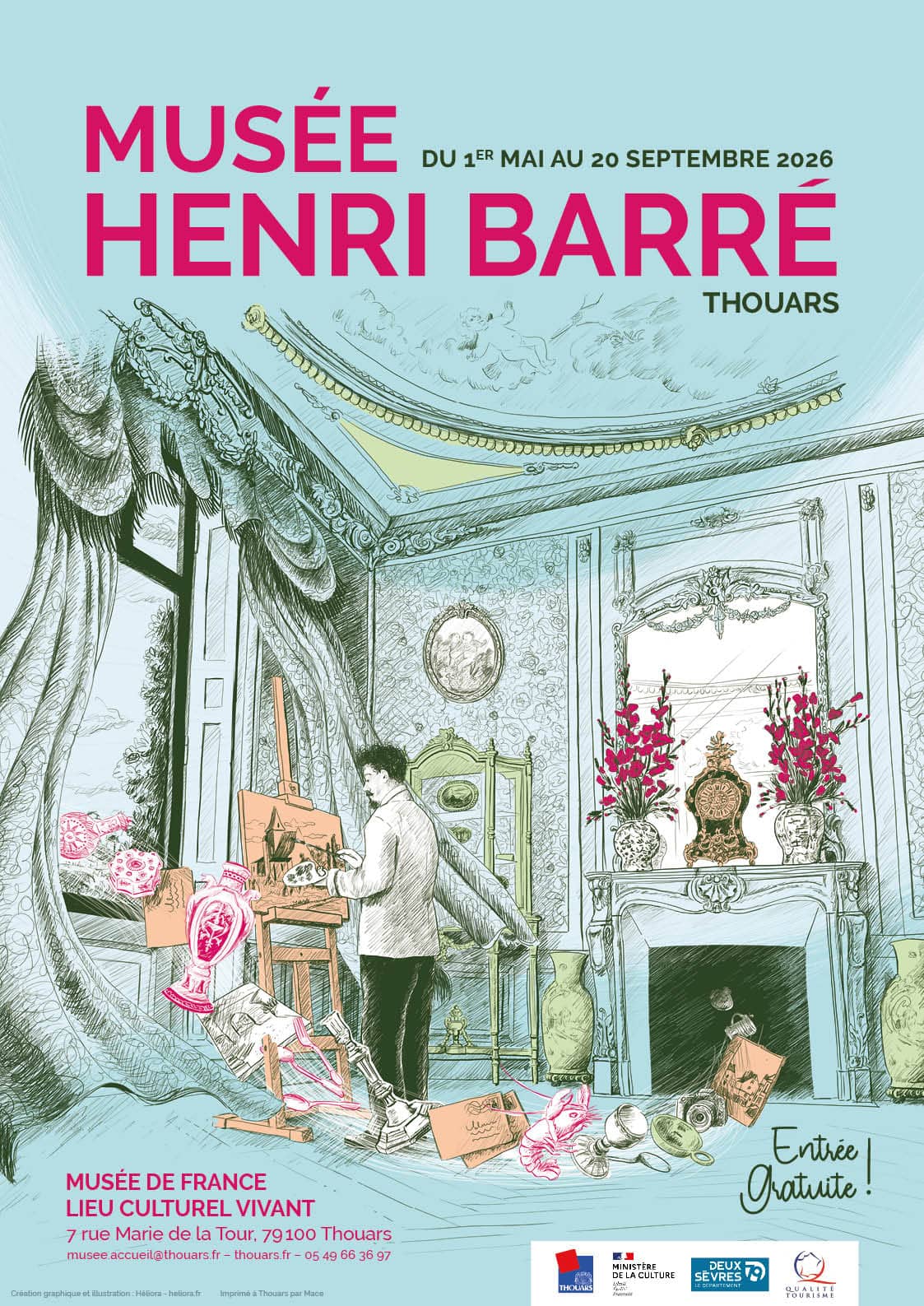 Illustration de l'événement : Les Journées européennes du patrimoine au Musée Henri Barré