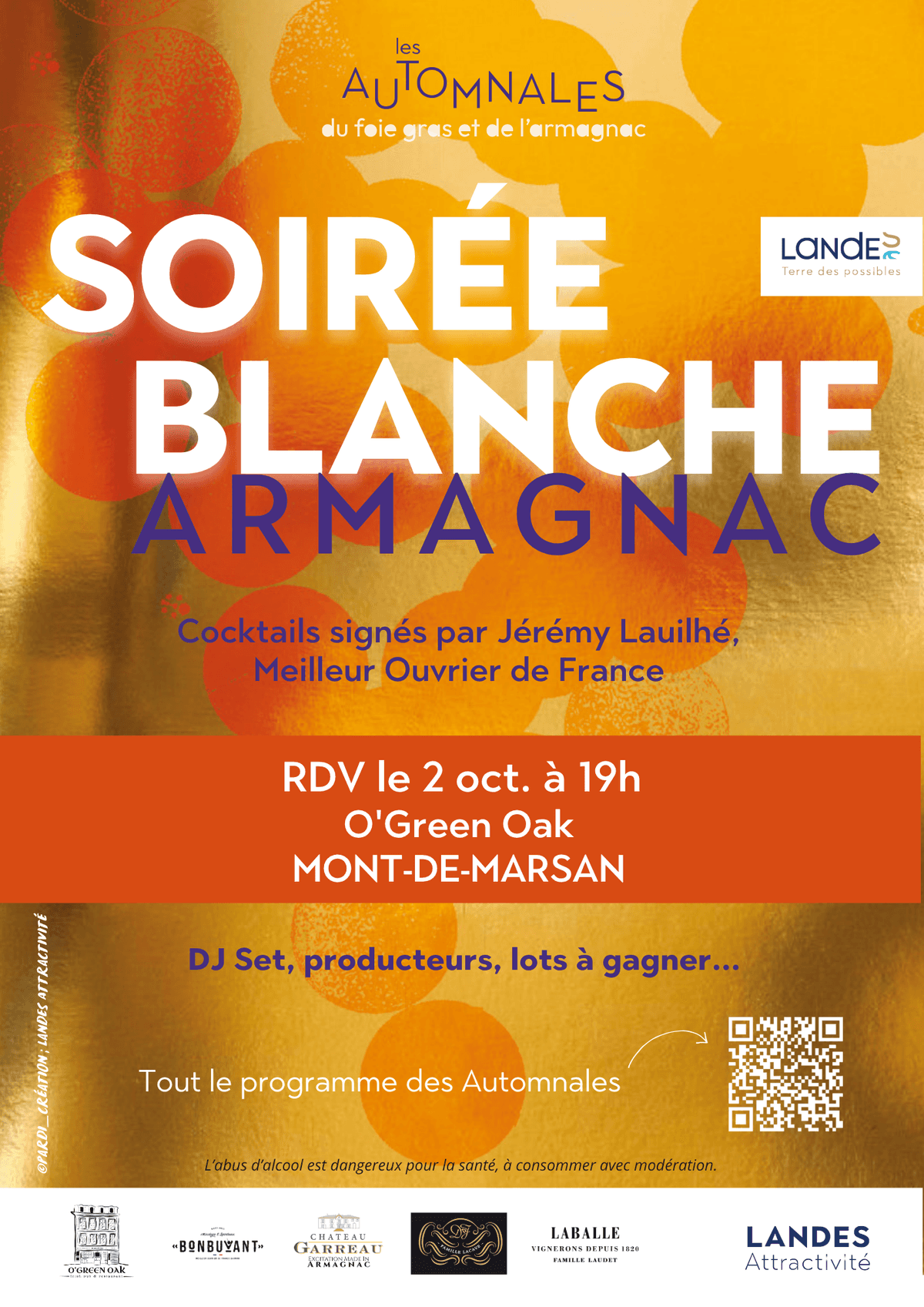 Illustration de l'événement : Soirée Blanche Armagnac