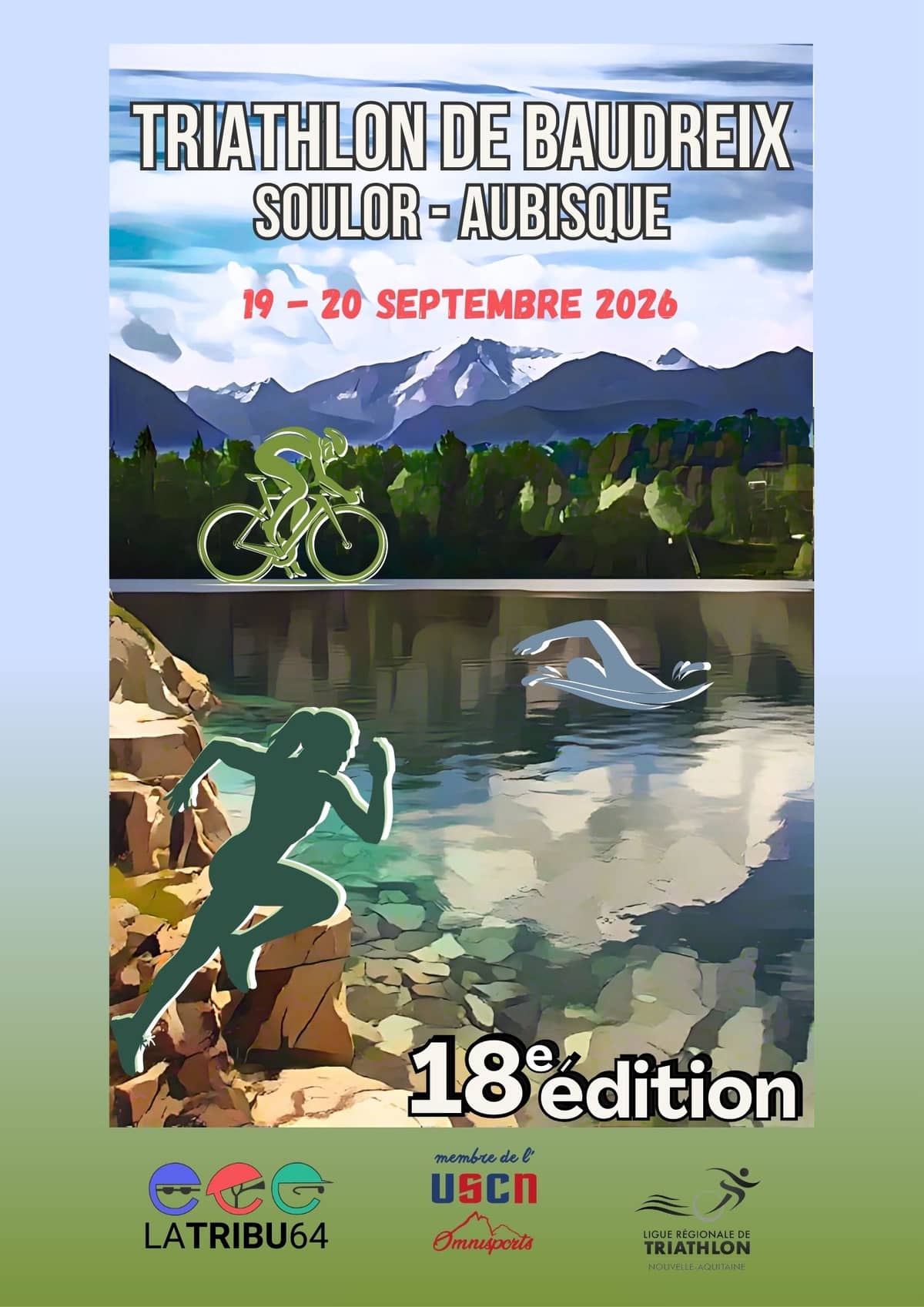 Illustration de l'événement : Triathlon de Baudreix