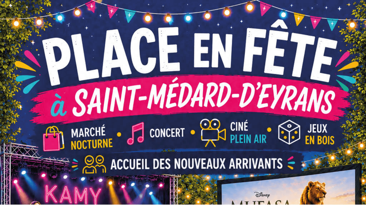 Illustration de l'événement : Place en Fête à Saint-Médard-d'Eyrans