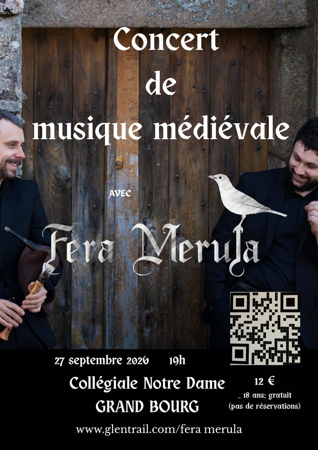Illustration de l'événement : Concert de Musique Médiévale avec FERA MERULA