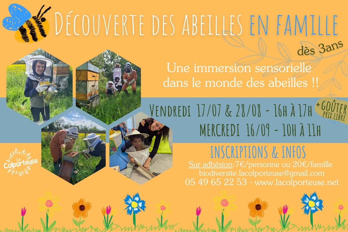 Illustration de l'événement : Découverte des abeilles en famille