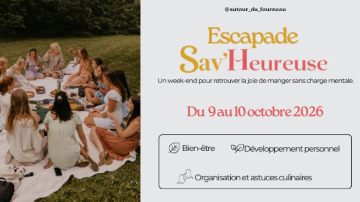 Illustration de l'événement : Séjour d'escapade Sav'Heureuse