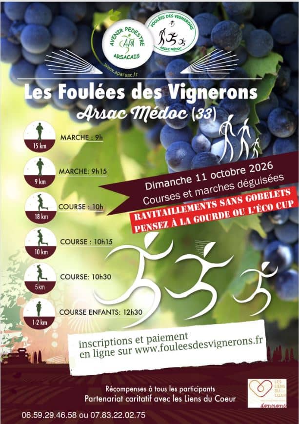 Illustration de l'événement : Foulée des vignerons
