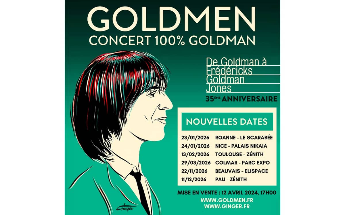 Illustration de l'événement : Concert : Goldmen
