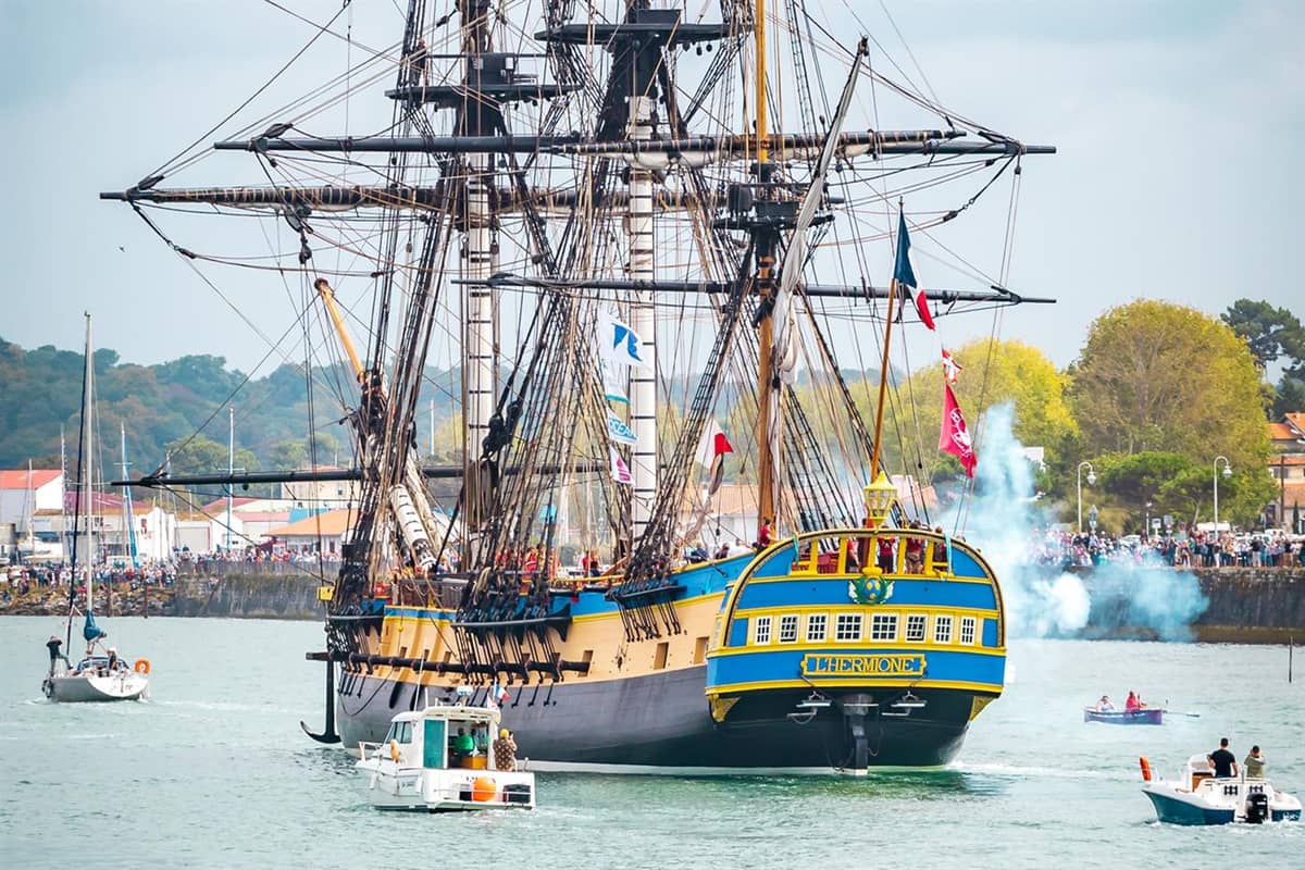 Illustration de l'événement : Exposition - Vente inédite à bord de L’Hermione
