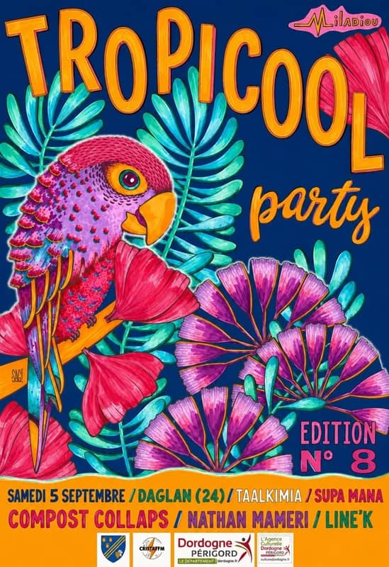 Illustration de l'événement : Tropicool Party 8ème édition