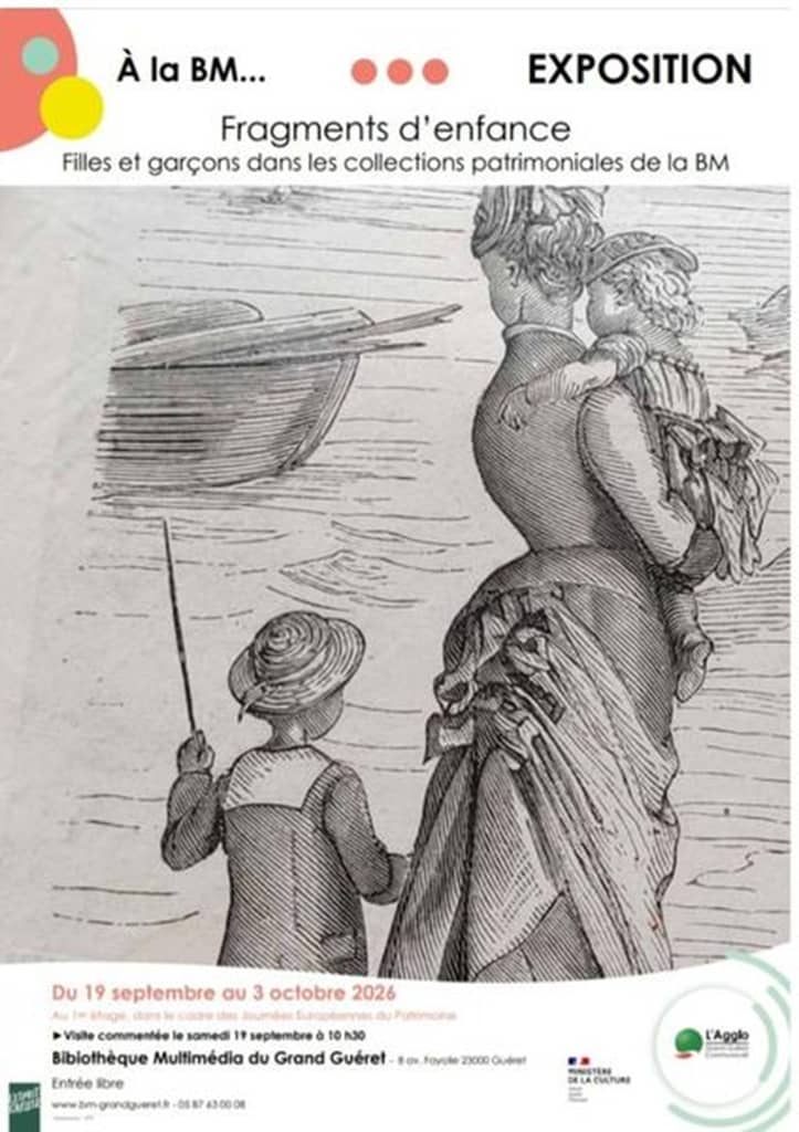 Illustration de l'événement : Journées du patrimoine : Fragments d'enfance