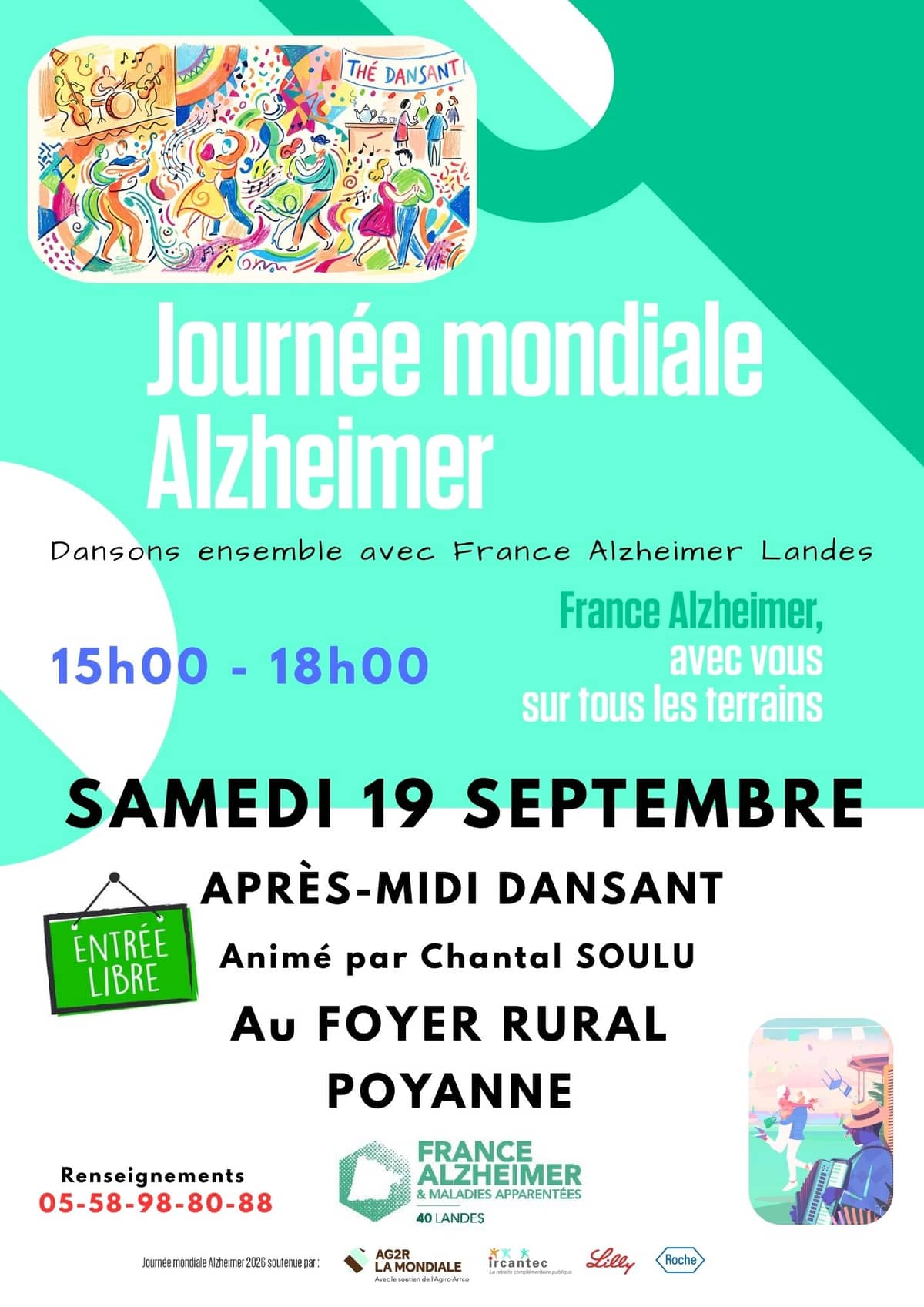Illustration de l'événement : Journée Mondiale Alzheimer