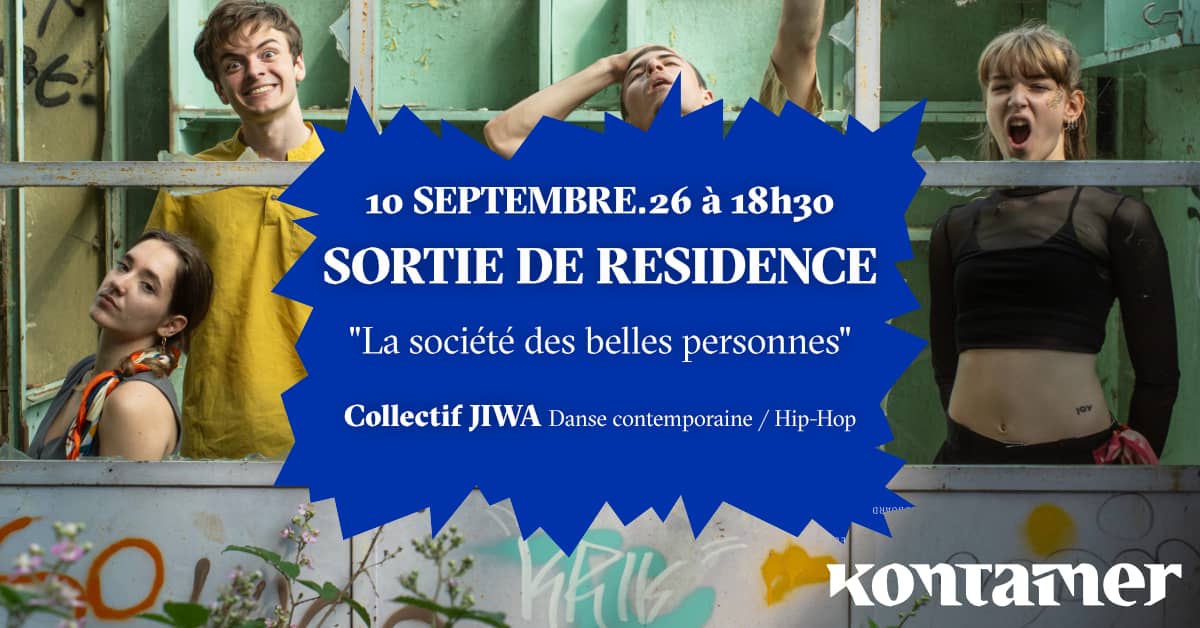 Illustration de l'événement : Sortie de résidence du Collectif JIWA "La Société des Belles Personnes"- Danse contemporaine & Hip-Hop