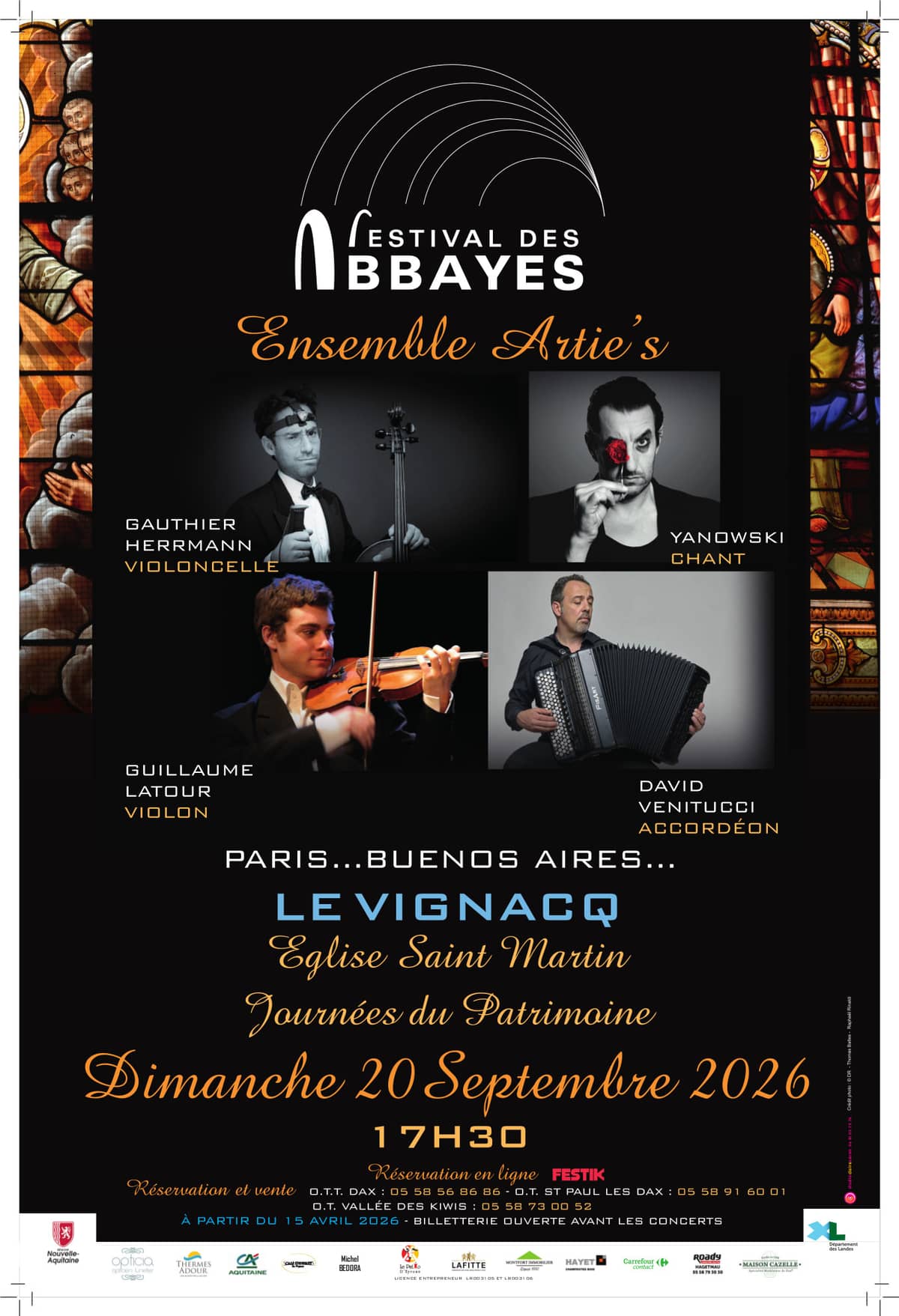 Illustration de l'événement : Festival des abbayes : Concert de clôture