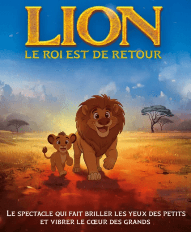 Illustration de l'événement : Festival de l'espoir - LION Le Roi est de Retour spectacle au profit des récoltes de l'Espoir