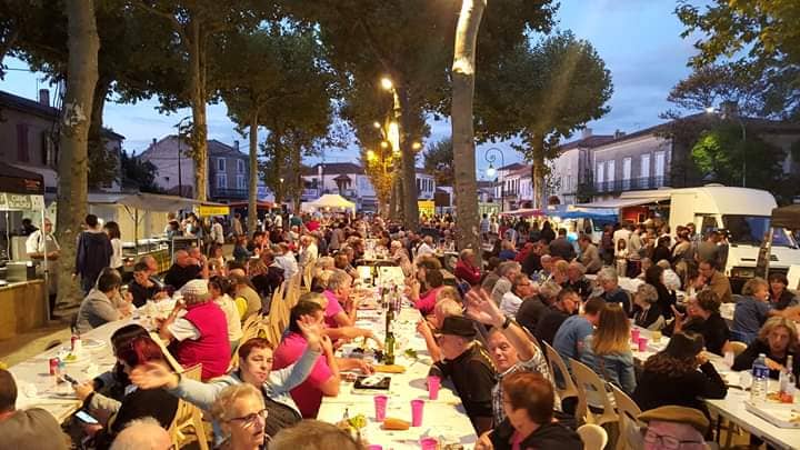 Illustration de l'événement : Marchés gourmands et nocturnes de Lavardac