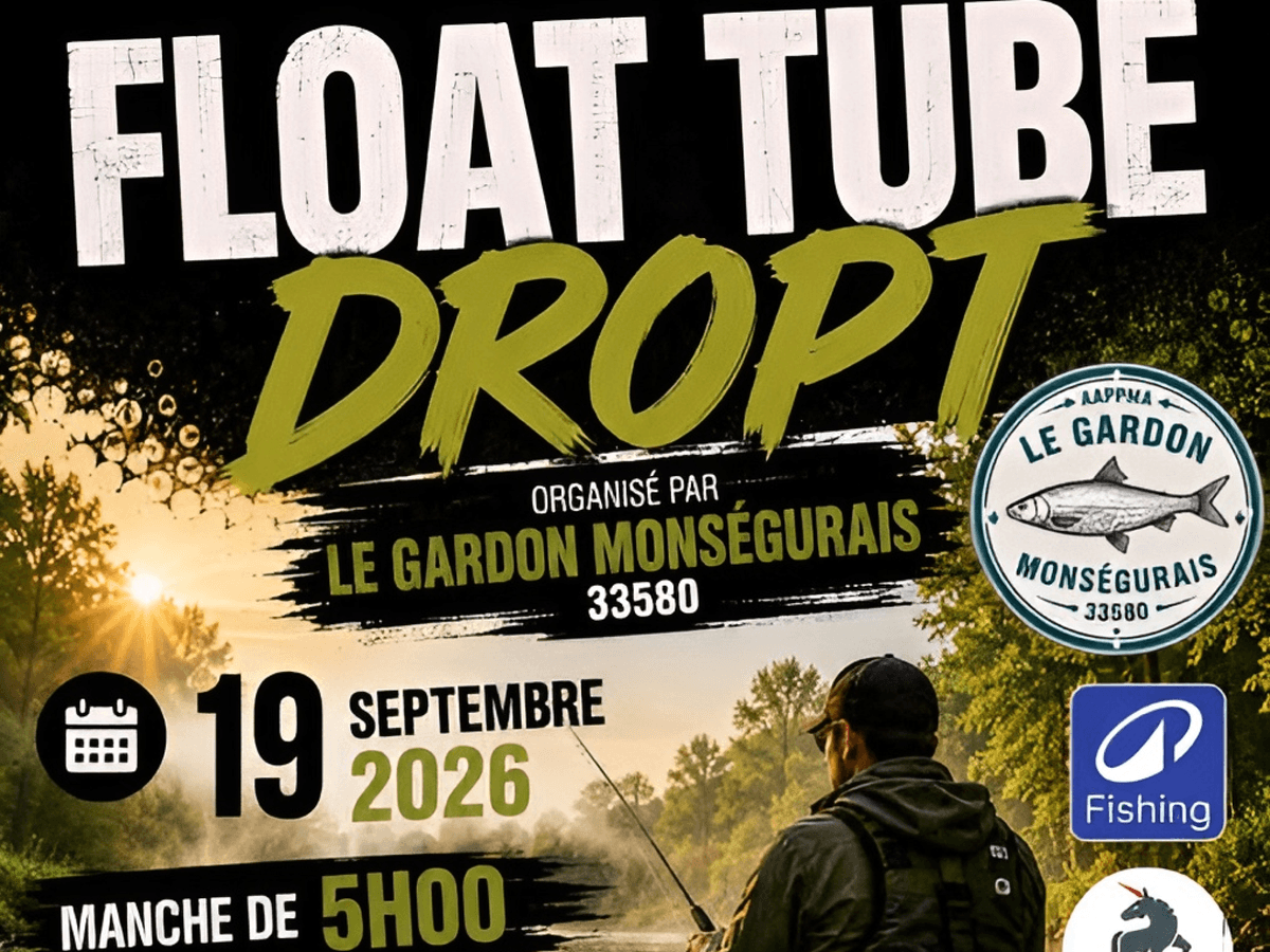Illustration de l'événement : Float tube dropt : concours de pêche en float tube