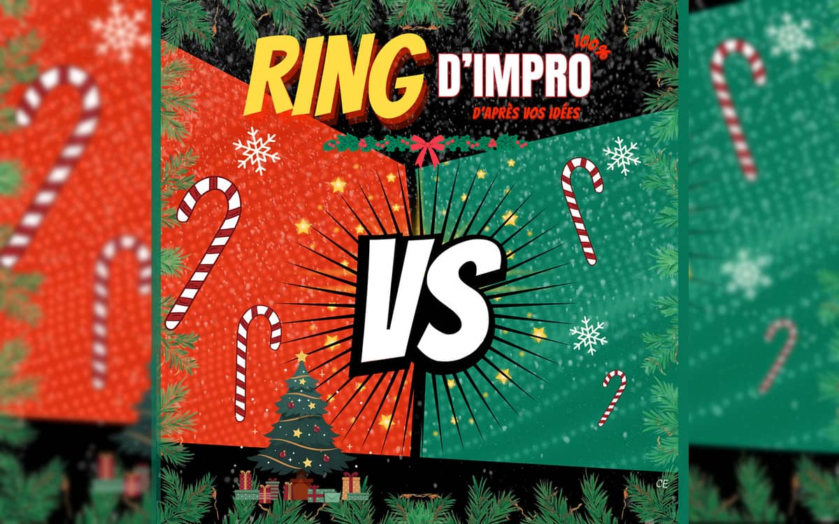 Illustration de l'événement : Ring d'impro de Noël