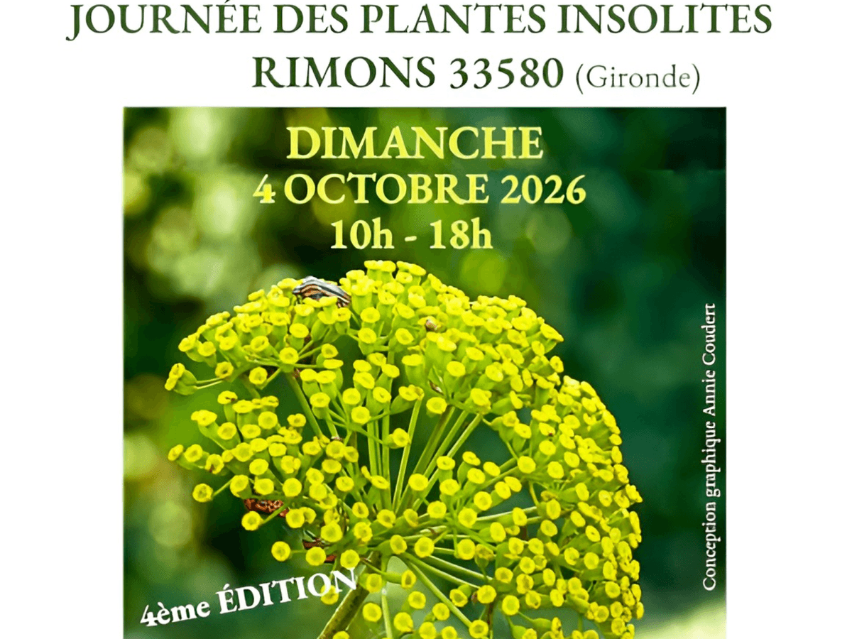 Illustration de l'événement : Journée des plantes insolites 4e édition