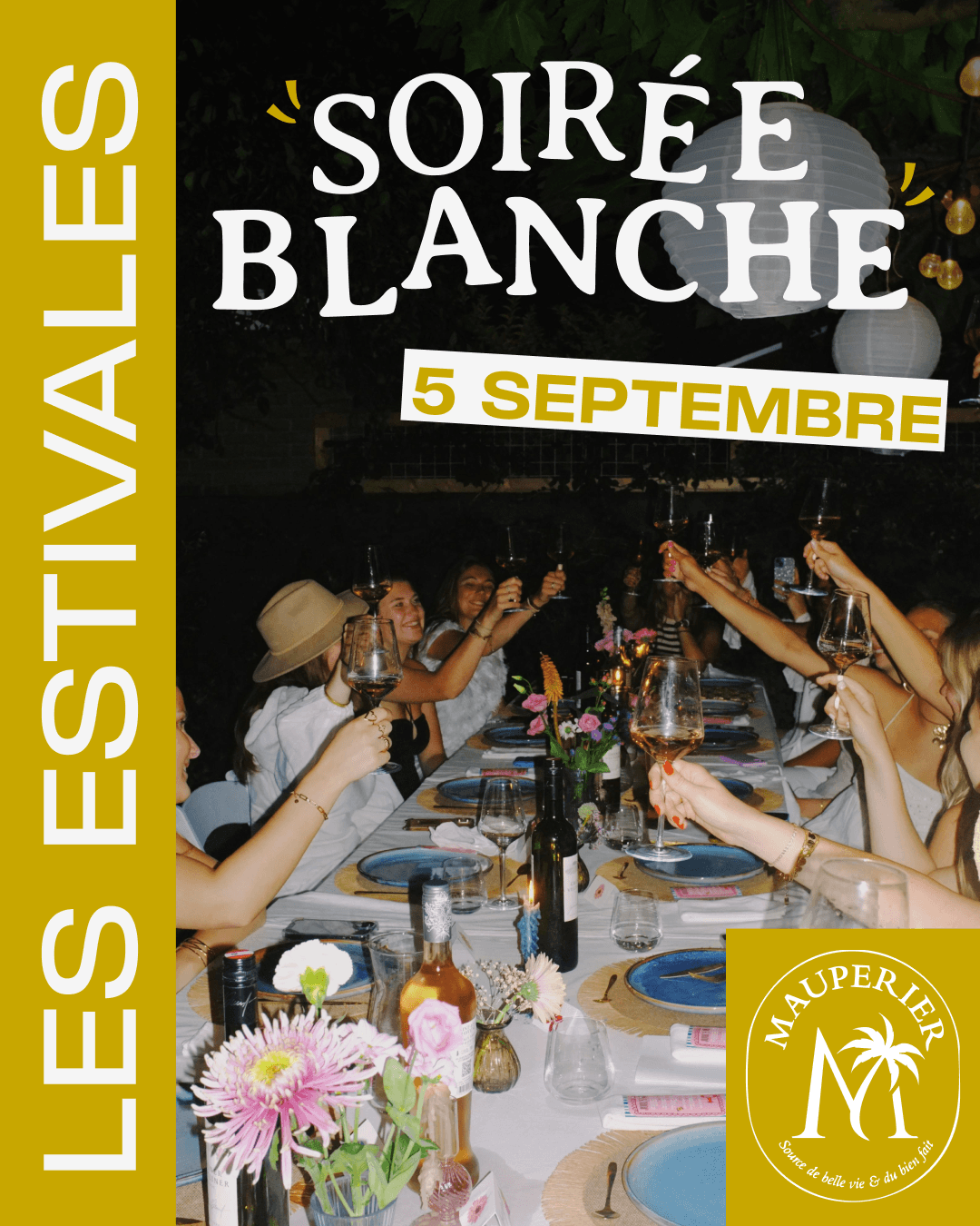 Illustration de l'événement : Les Estivales de MAUPERIER : soirée blanche