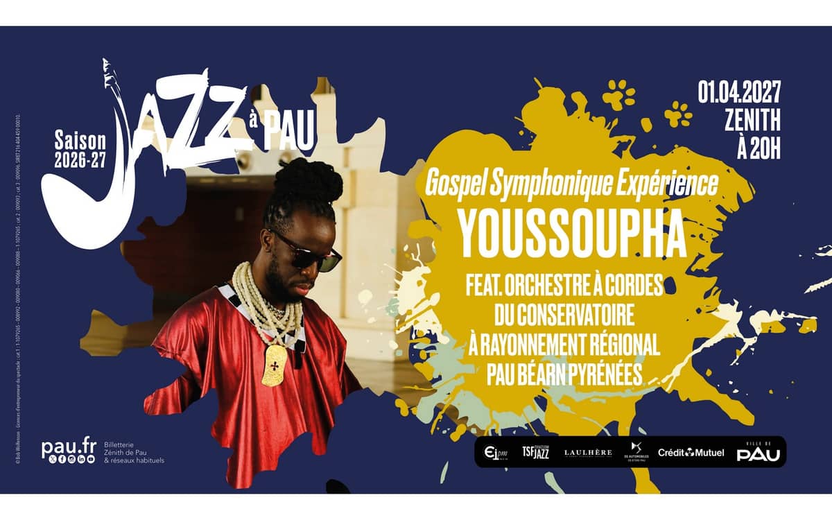 Illustration de l'événement : Saison de "Jazz à Pau" : Youssoupha