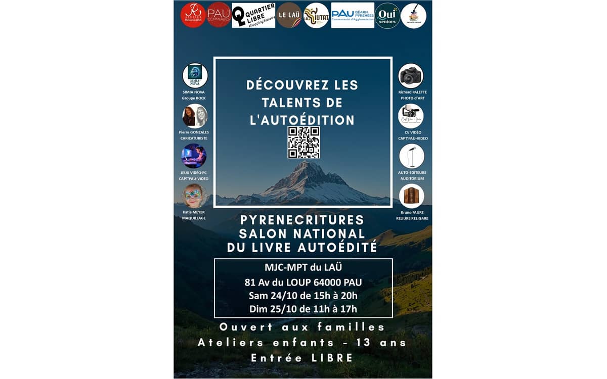 Illustration de l'événement : Salon du Livre autoédité PYRENECRITURES