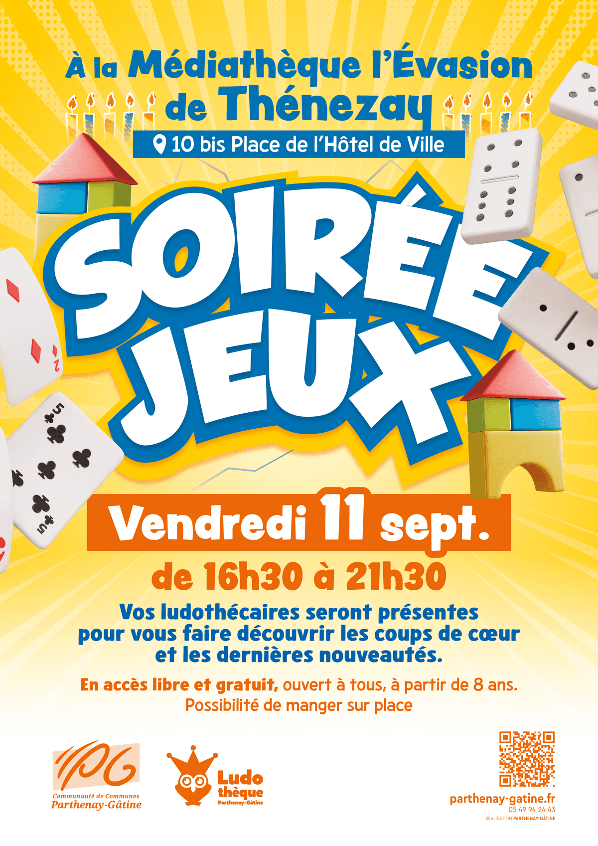 Illustration de l'événement : Soirée jeux avec la ludothèque