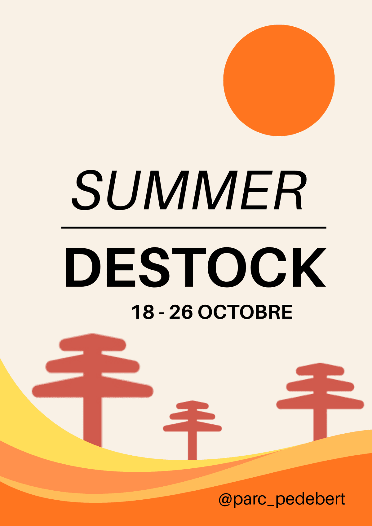 Illustration de l'événement : Summer Destock 2026 - Parc Pédebert