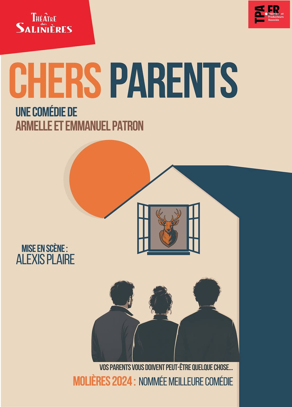 Illustration de l'événement : Théâtre - "Chers parents" Comédie d’Emmanuel et Armelle Patron