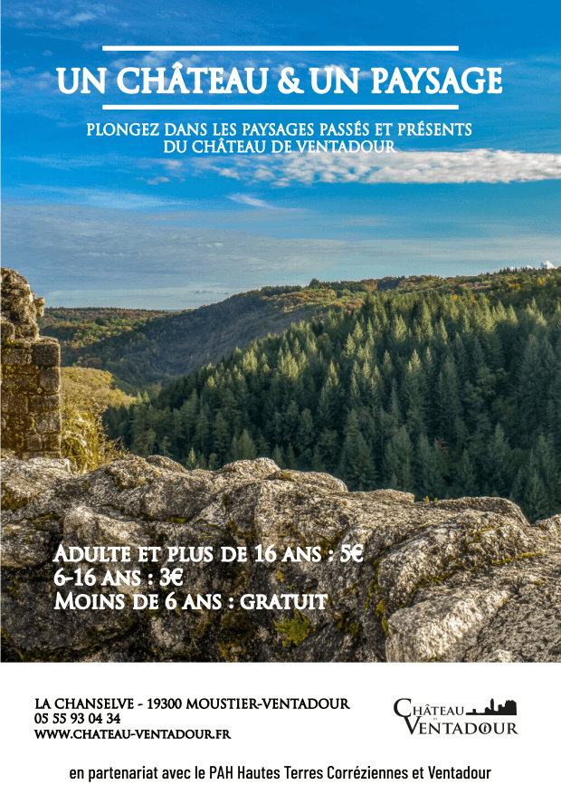 Illustration de l'événement : Visite : Des paysages au Château de Ventadour