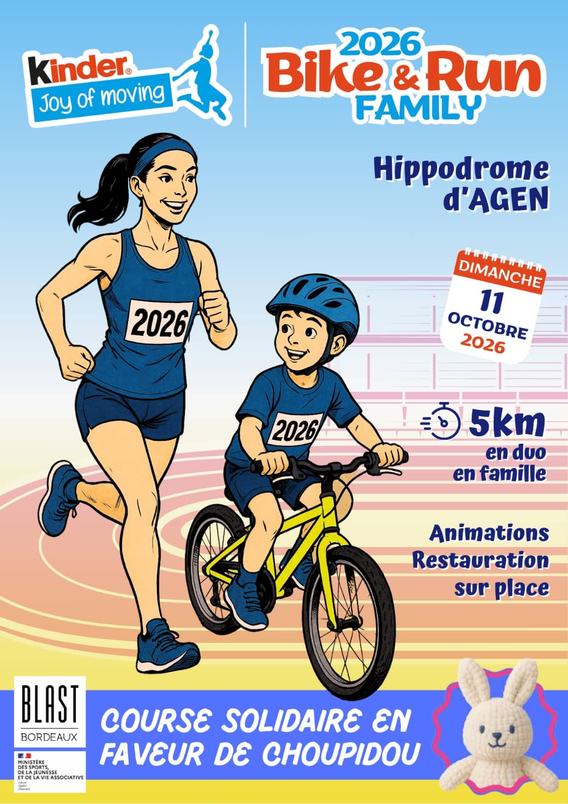 Illustration de l'événement : Bike and Run Family Agen